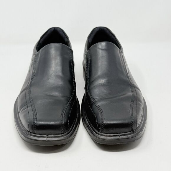 Ecco Helsinki Loafers Mens 13 - 13.5 EU 47 Black Leather Casual Slip On Shoes main image 8